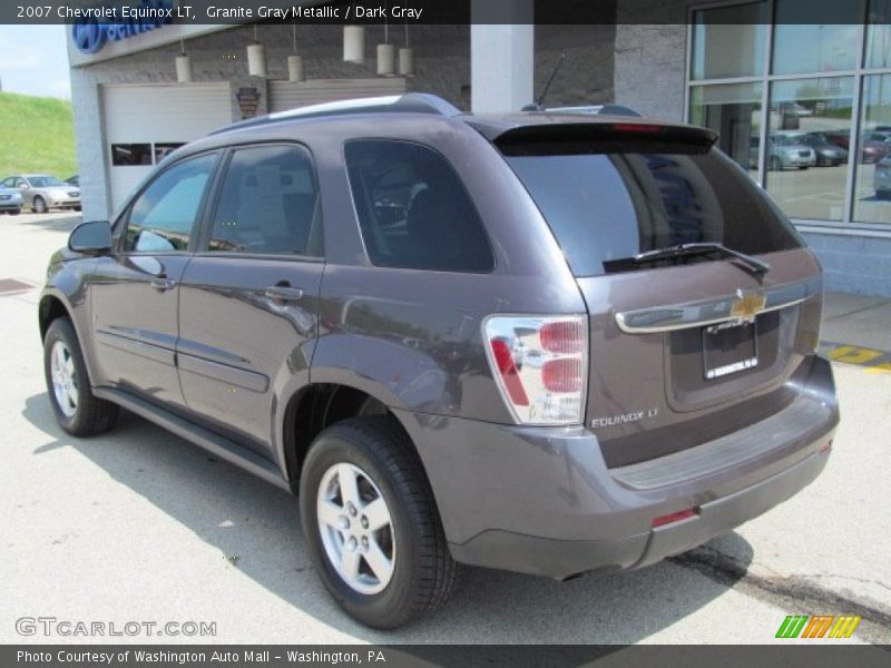 Granite Gray Metallic / Dark Gray 2007 Chevrolet Equinox LT