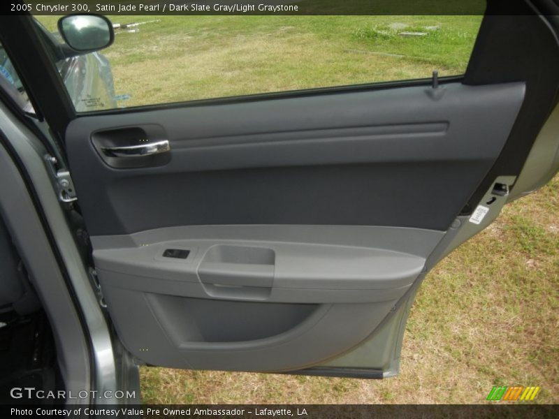 Satin Jade Pearl / Dark Slate Gray/Light Graystone 2005 Chrysler 300