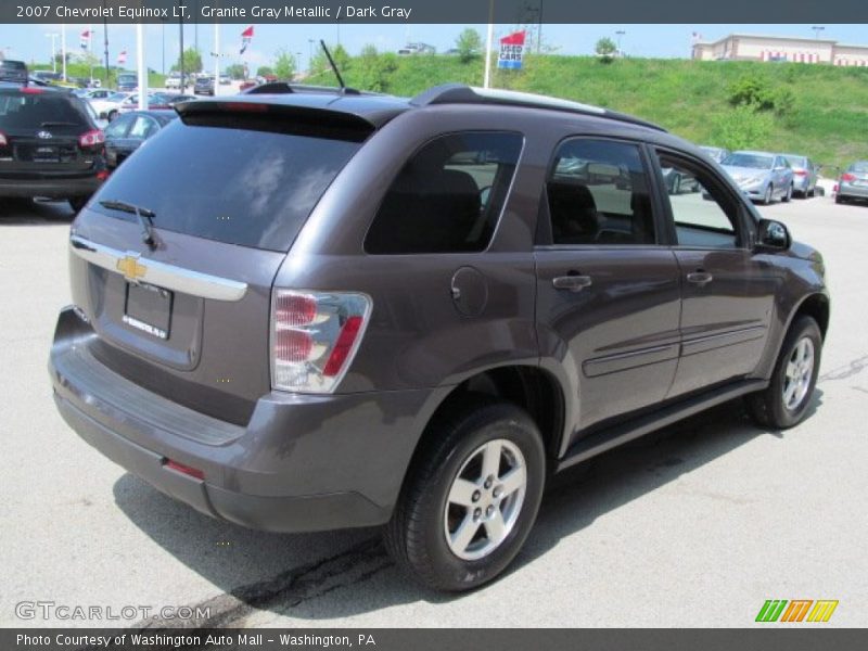 Granite Gray Metallic / Dark Gray 2007 Chevrolet Equinox LT