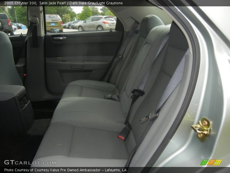 Satin Jade Pearl / Dark Slate Gray/Light Graystone 2005 Chrysler 300