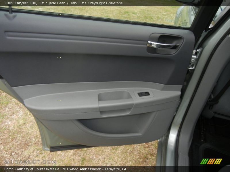 Satin Jade Pearl / Dark Slate Gray/Light Graystone 2005 Chrysler 300