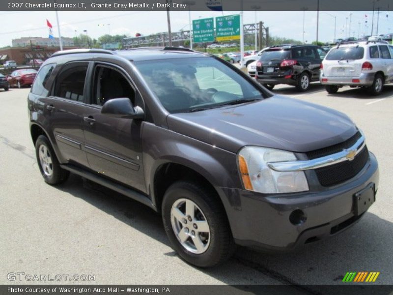 Granite Gray Metallic / Dark Gray 2007 Chevrolet Equinox LT