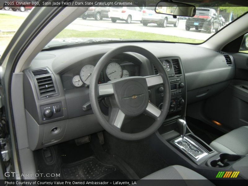 Satin Jade Pearl / Dark Slate Gray/Light Graystone 2005 Chrysler 300