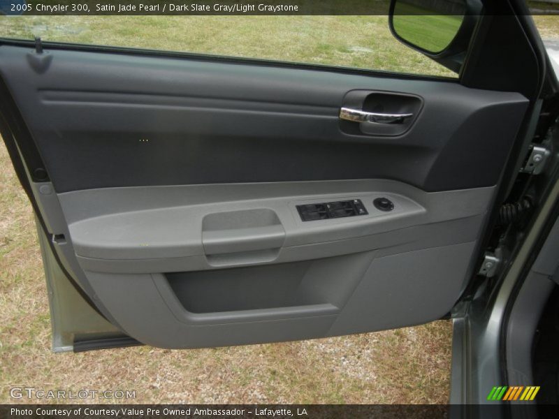 Satin Jade Pearl / Dark Slate Gray/Light Graystone 2005 Chrysler 300