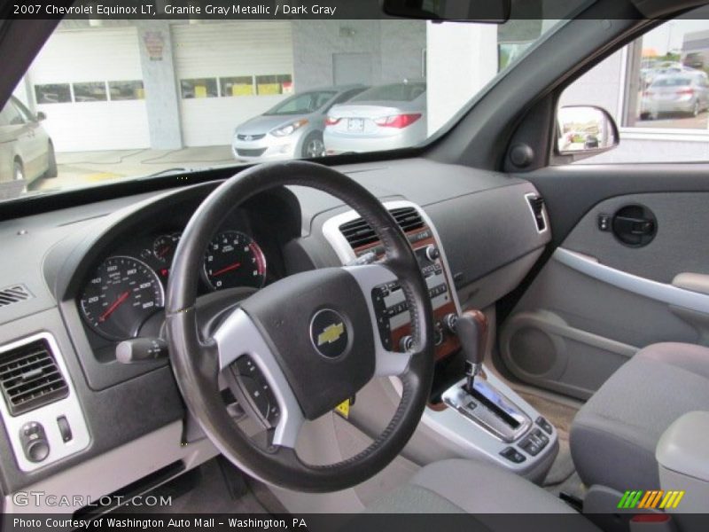 Granite Gray Metallic / Dark Gray 2007 Chevrolet Equinox LT