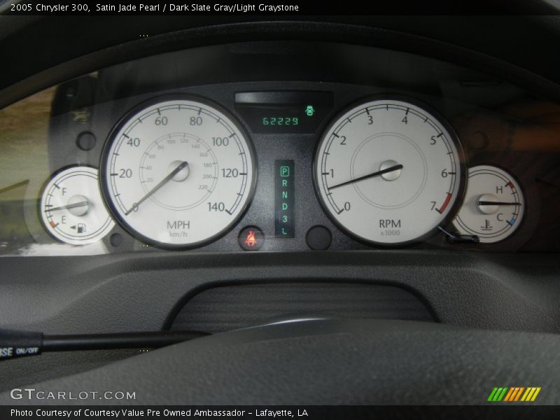 Satin Jade Pearl / Dark Slate Gray/Light Graystone 2005 Chrysler 300