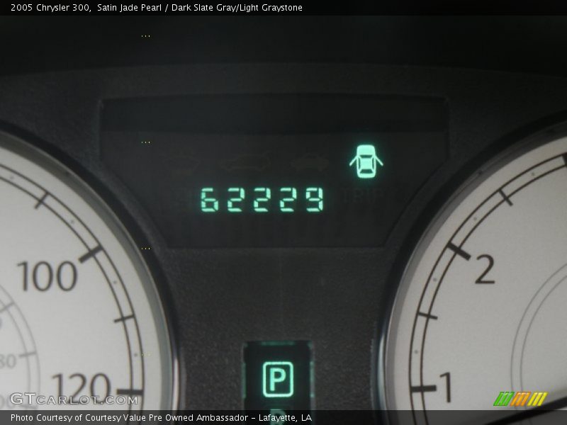 Satin Jade Pearl / Dark Slate Gray/Light Graystone 2005 Chrysler 300