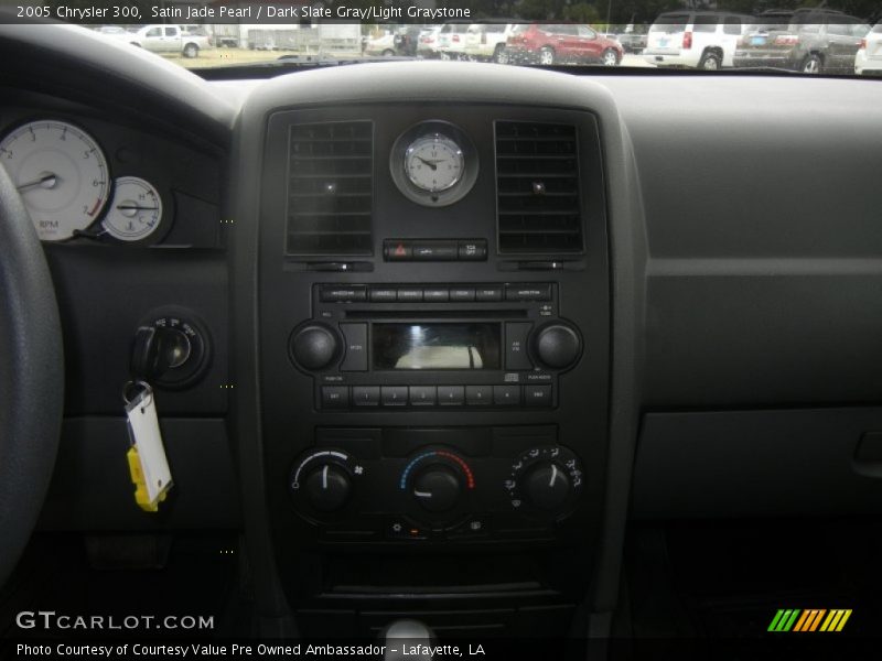 Satin Jade Pearl / Dark Slate Gray/Light Graystone 2005 Chrysler 300
