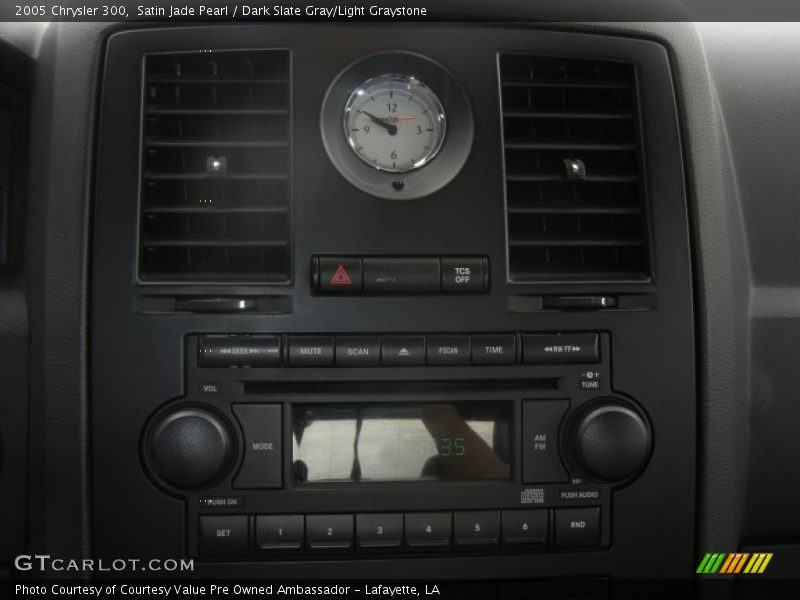 Satin Jade Pearl / Dark Slate Gray/Light Graystone 2005 Chrysler 300
