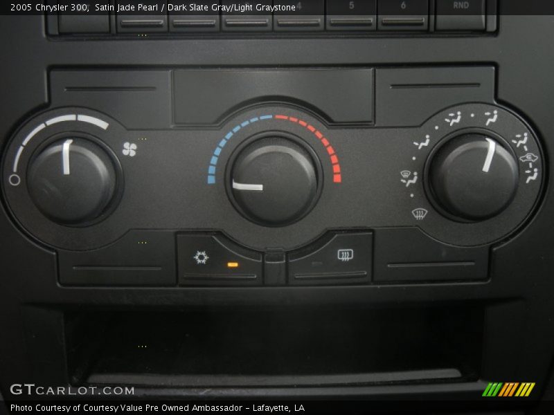 Satin Jade Pearl / Dark Slate Gray/Light Graystone 2005 Chrysler 300