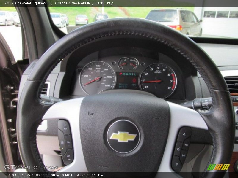 Granite Gray Metallic / Dark Gray 2007 Chevrolet Equinox LT
