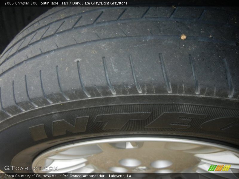 Satin Jade Pearl / Dark Slate Gray/Light Graystone 2005 Chrysler 300