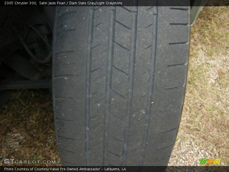 Satin Jade Pearl / Dark Slate Gray/Light Graystone 2005 Chrysler 300