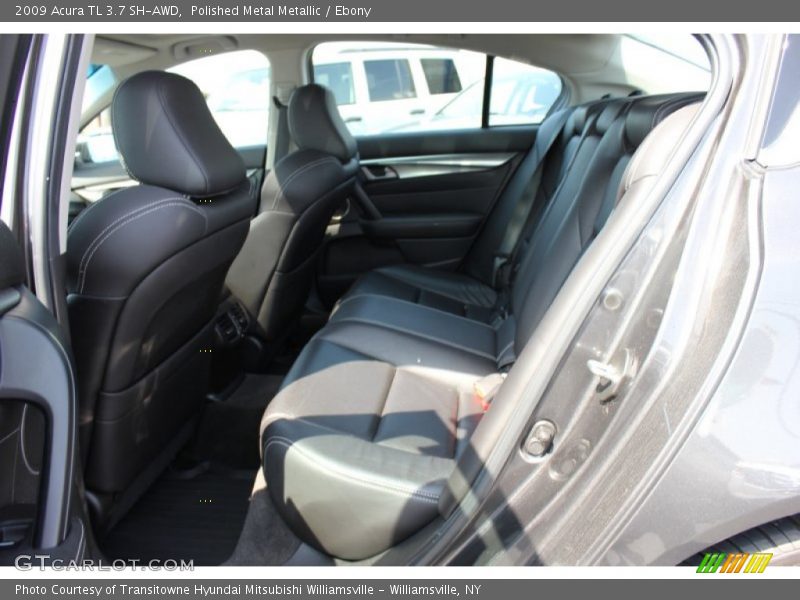 Polished Metal Metallic / Ebony 2009 Acura TL 3.7 SH-AWD