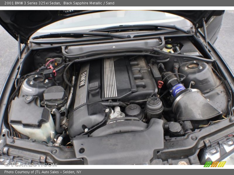 Black Sapphire Metallic / Sand 2001 BMW 3 Series 325xi Sedan