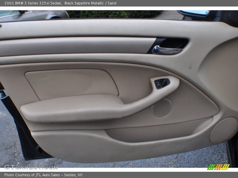 Black Sapphire Metallic / Sand 2001 BMW 3 Series 325xi Sedan