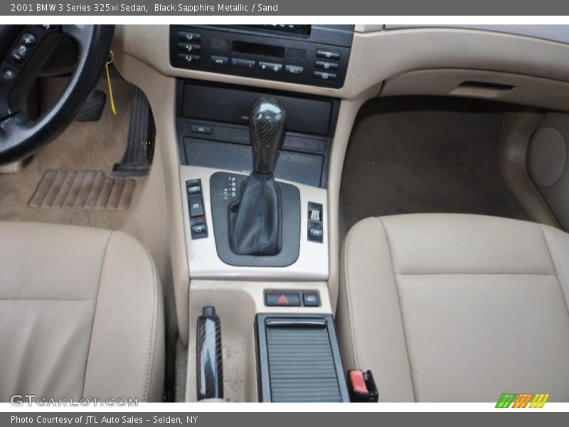 Black Sapphire Metallic / Sand 2001 BMW 3 Series 325xi Sedan