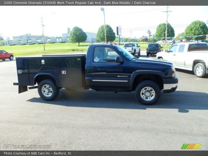 Dark Blue Metallic / Dark Charcoal 2006 Chevrolet Silverado 2500HD Work Truck Regular Cab 4x4