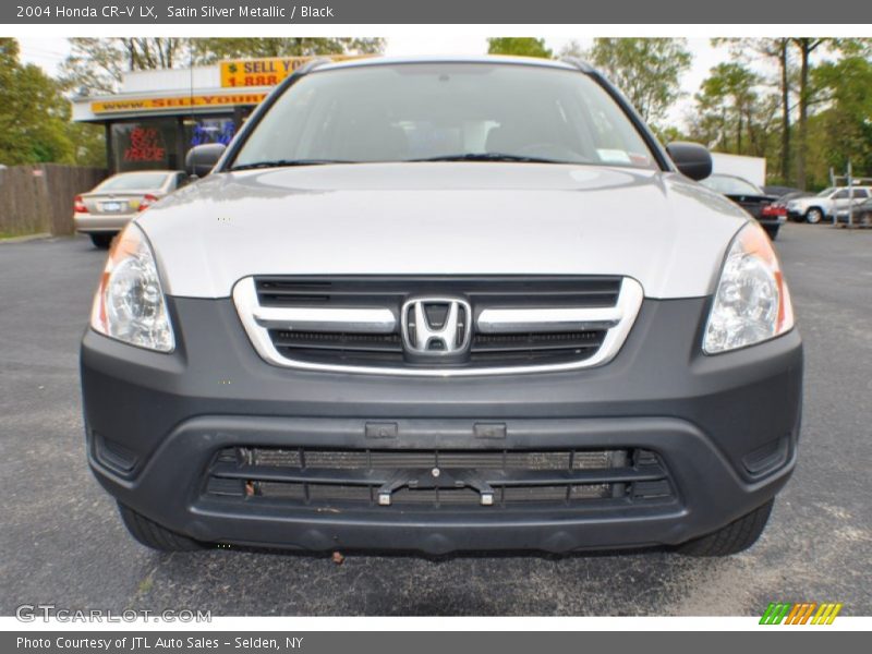 Satin Silver Metallic / Black 2004 Honda CR-V LX