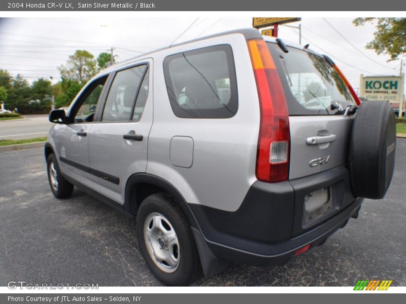Satin Silver Metallic / Black 2004 Honda CR-V LX