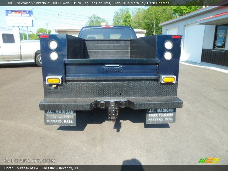 Dark Blue Metallic / Dark Charcoal 2006 Chevrolet Silverado 2500HD Work Truck Regular Cab 4x4