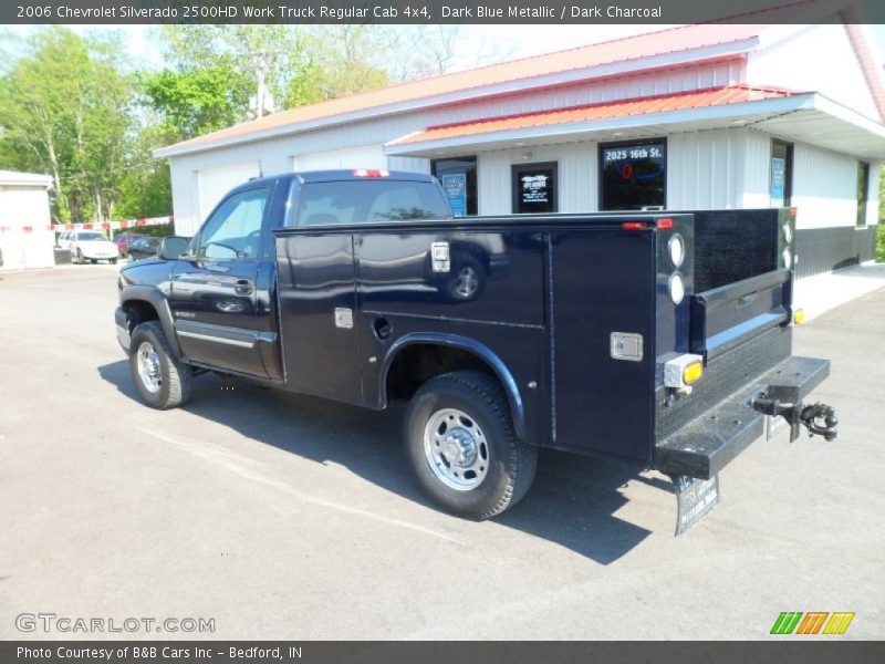 Dark Blue Metallic / Dark Charcoal 2006 Chevrolet Silverado 2500HD Work Truck Regular Cab 4x4