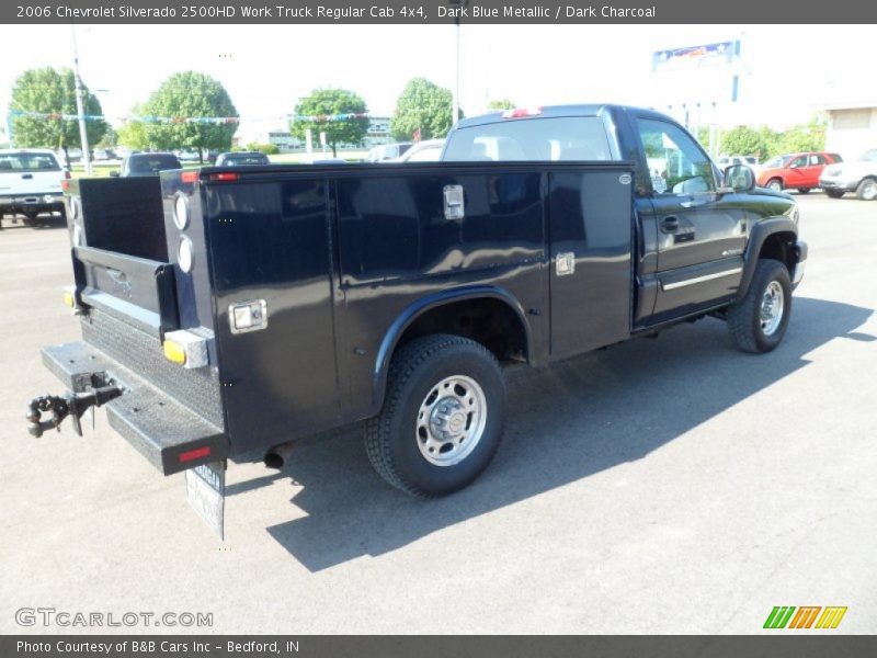 Dark Blue Metallic / Dark Charcoal 2006 Chevrolet Silverado 2500HD Work Truck Regular Cab 4x4