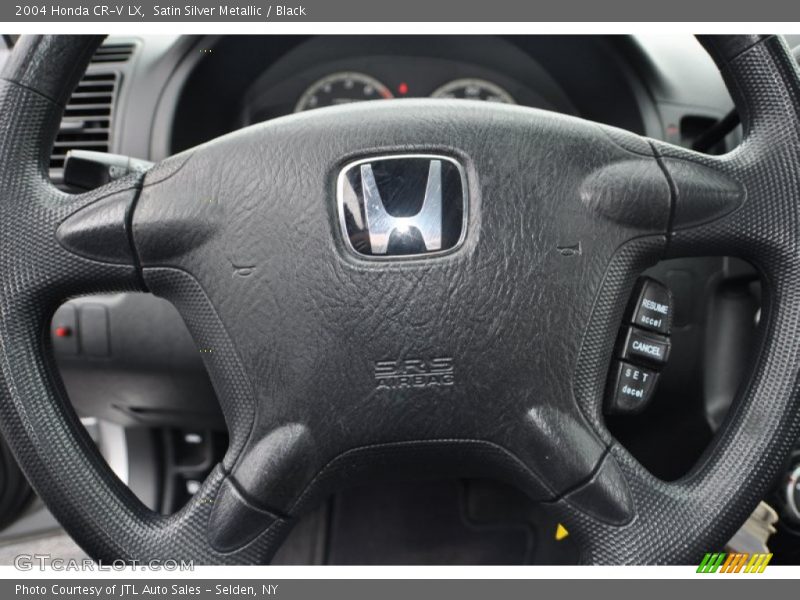 Satin Silver Metallic / Black 2004 Honda CR-V LX