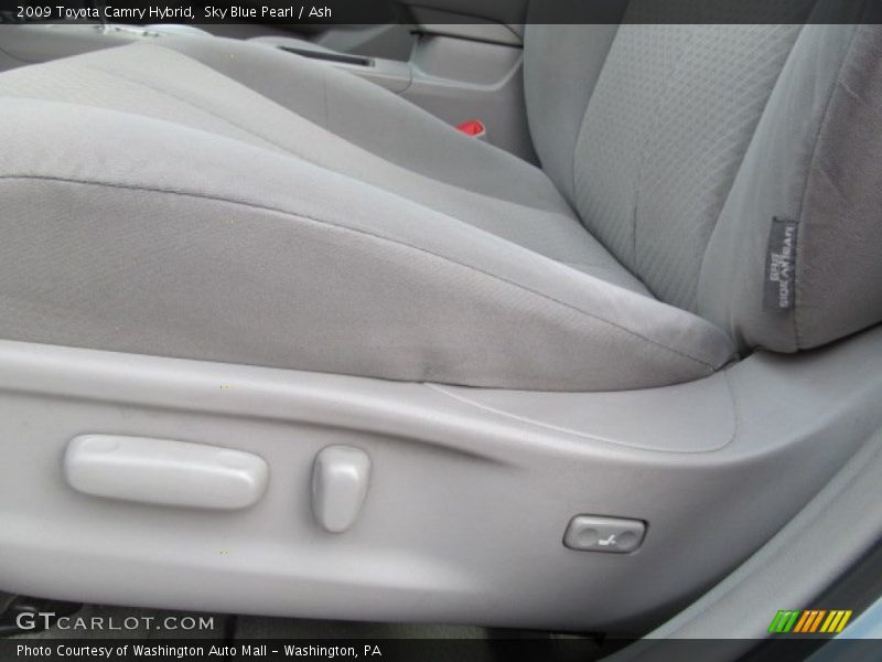 Sky Blue Pearl / Ash 2009 Toyota Camry Hybrid