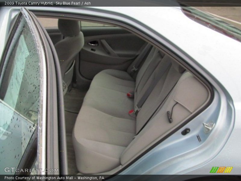 Sky Blue Pearl / Ash 2009 Toyota Camry Hybrid