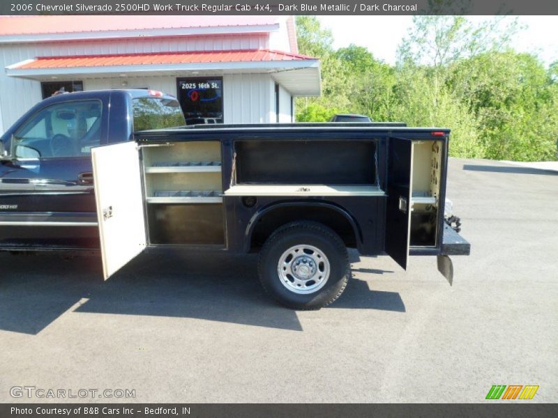 Dark Blue Metallic / Dark Charcoal 2006 Chevrolet Silverado 2500HD Work Truck Regular Cab 4x4