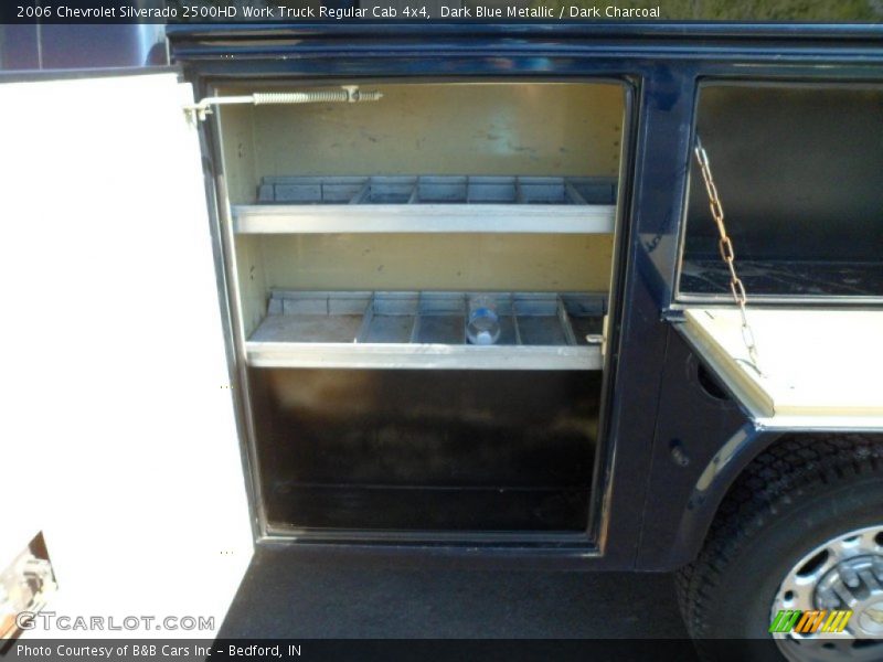 Dark Blue Metallic / Dark Charcoal 2006 Chevrolet Silverado 2500HD Work Truck Regular Cab 4x4