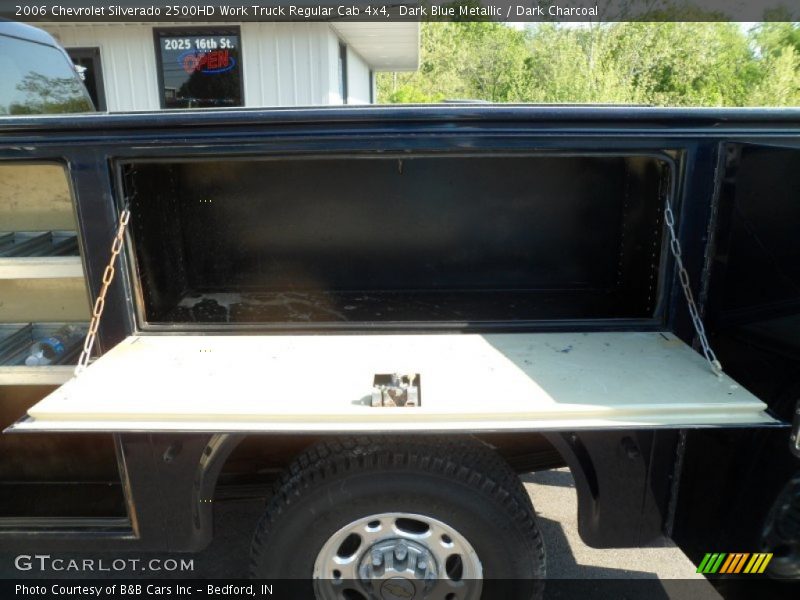 Dark Blue Metallic / Dark Charcoal 2006 Chevrolet Silverado 2500HD Work Truck Regular Cab 4x4