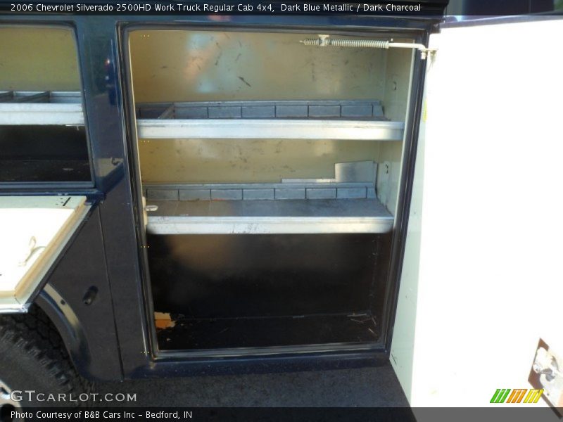 Dark Blue Metallic / Dark Charcoal 2006 Chevrolet Silverado 2500HD Work Truck Regular Cab 4x4