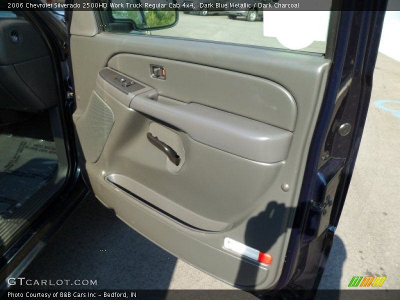 Dark Blue Metallic / Dark Charcoal 2006 Chevrolet Silverado 2500HD Work Truck Regular Cab 4x4