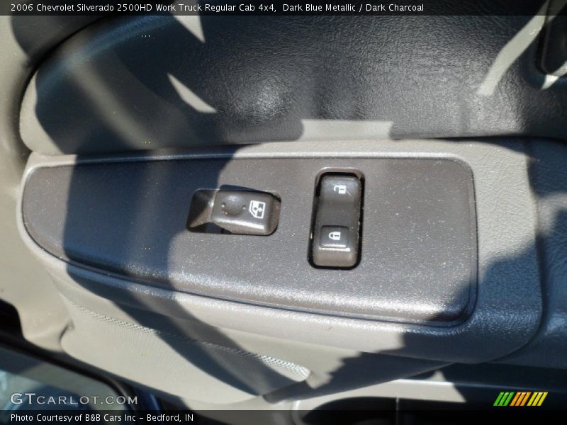Dark Blue Metallic / Dark Charcoal 2006 Chevrolet Silverado 2500HD Work Truck Regular Cab 4x4