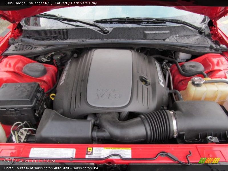 TorRed / Dark Slate Gray 2009 Dodge Challenger R/T
