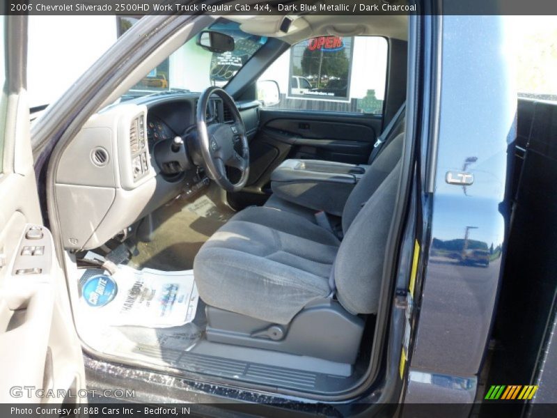 Dark Blue Metallic / Dark Charcoal 2006 Chevrolet Silverado 2500HD Work Truck Regular Cab 4x4