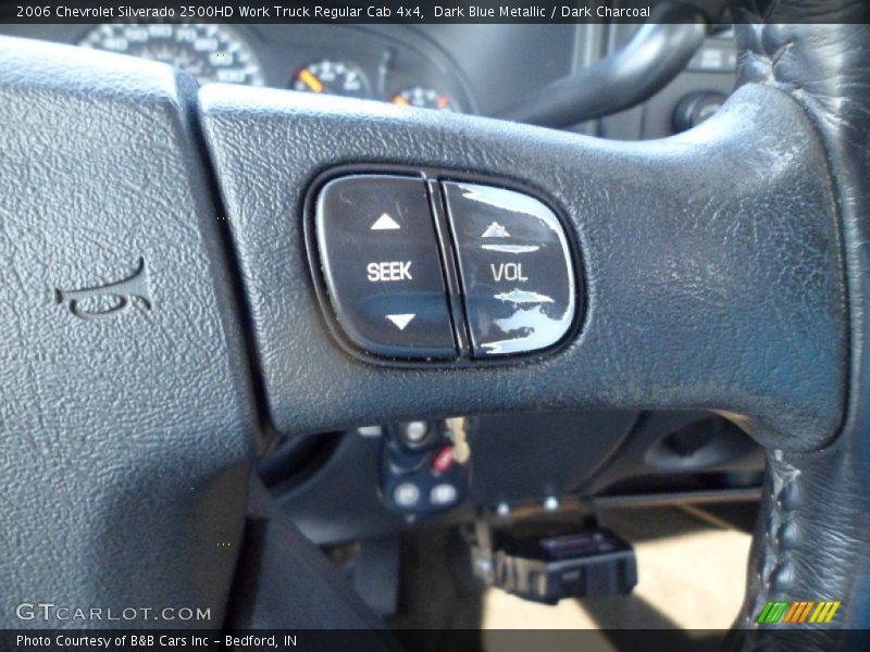 Dark Blue Metallic / Dark Charcoal 2006 Chevrolet Silverado 2500HD Work Truck Regular Cab 4x4