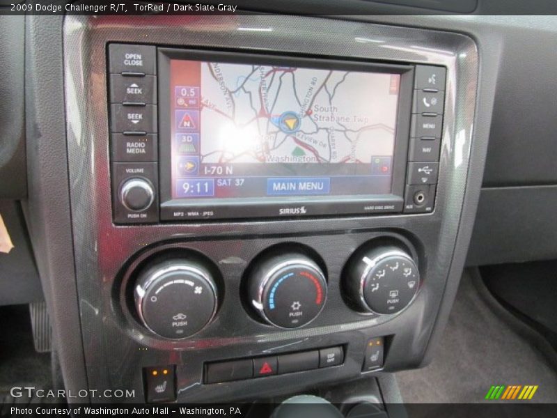 TorRed / Dark Slate Gray 2009 Dodge Challenger R/T
