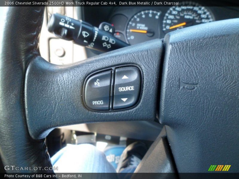 Dark Blue Metallic / Dark Charcoal 2006 Chevrolet Silverado 2500HD Work Truck Regular Cab 4x4