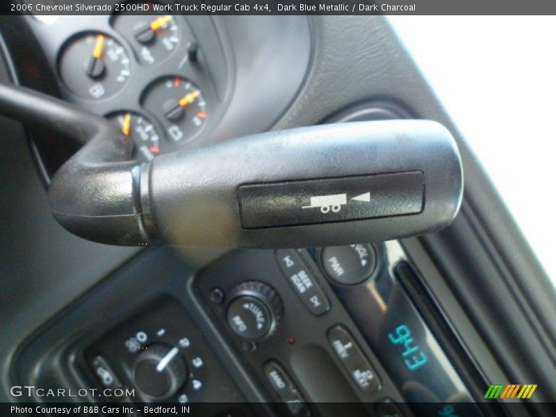 Dark Blue Metallic / Dark Charcoal 2006 Chevrolet Silverado 2500HD Work Truck Regular Cab 4x4