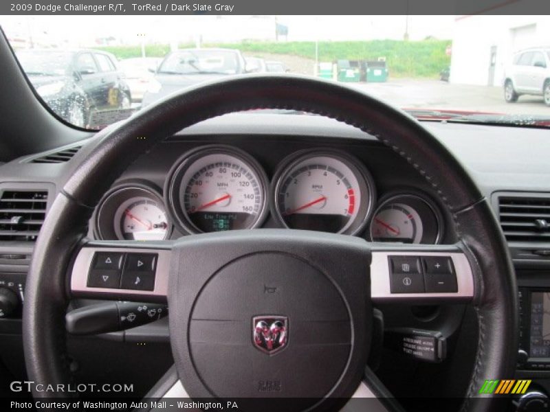 TorRed / Dark Slate Gray 2009 Dodge Challenger R/T