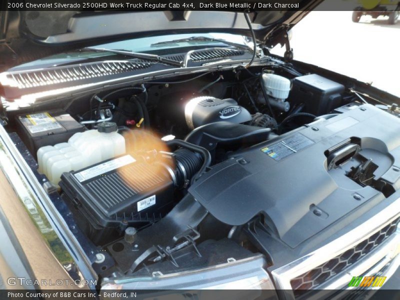 Dark Blue Metallic / Dark Charcoal 2006 Chevrolet Silverado 2500HD Work Truck Regular Cab 4x4