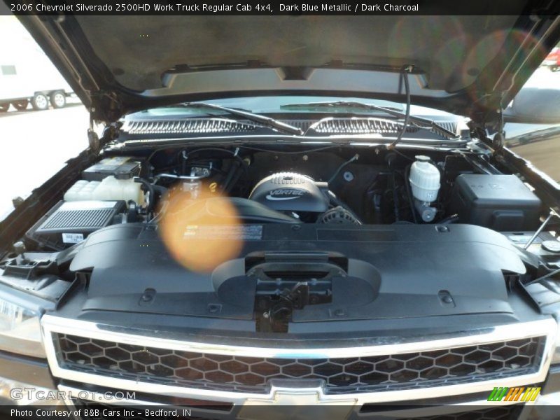 Dark Blue Metallic / Dark Charcoal 2006 Chevrolet Silverado 2500HD Work Truck Regular Cab 4x4