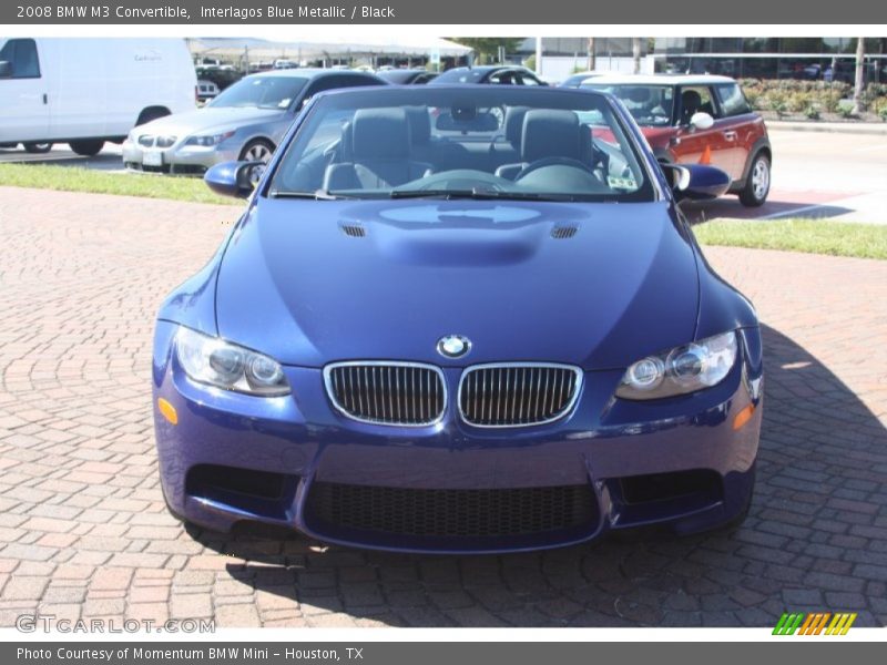 Interlagos Blue Metallic / Black 2008 BMW M3 Convertible