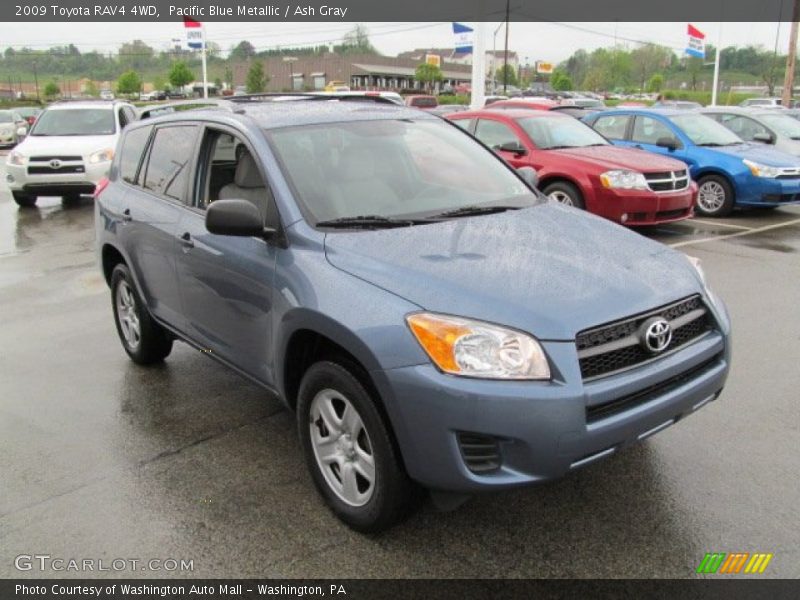 Pacific Blue Metallic / Ash Gray 2009 Toyota RAV4 4WD