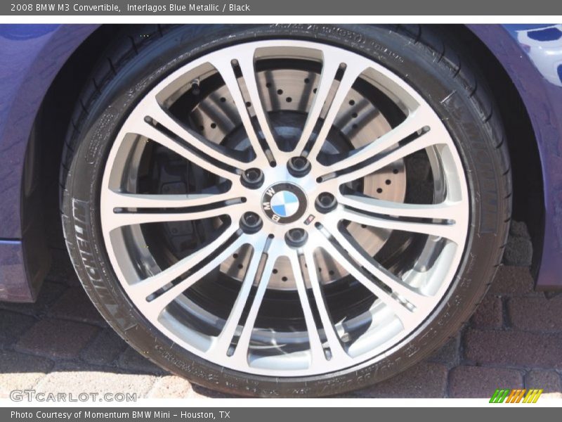 Interlagos Blue Metallic / Black 2008 BMW M3 Convertible