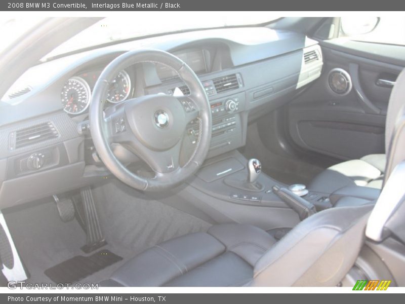 Interlagos Blue Metallic / Black 2008 BMW M3 Convertible