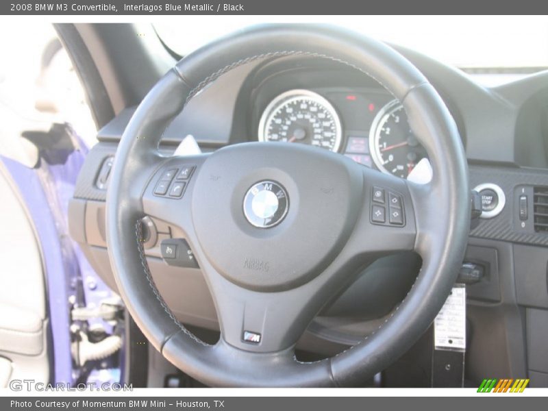 Interlagos Blue Metallic / Black 2008 BMW M3 Convertible